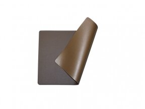 Leather placemat LUNAR mocca/copper