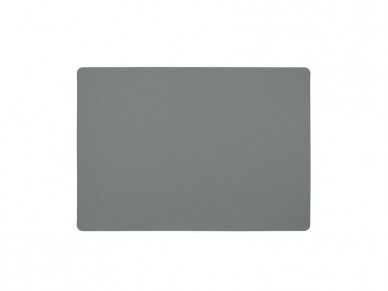 Leather placemat LUNAR black/grey 3