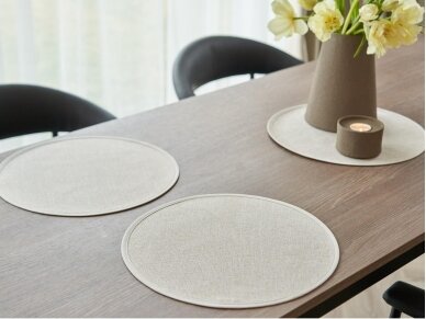 Placemat round ROSITA 1