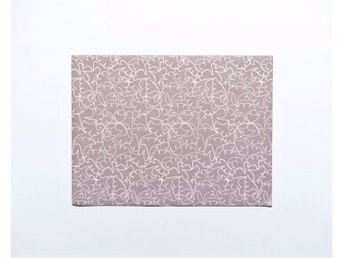 Textile placemat WHITE IVY