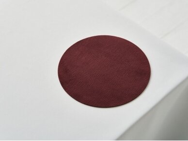 Textile placemat BURGUNDY 1