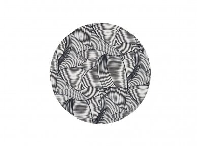 Textile placemat BLACK&WHITE 1