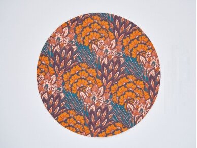 Textile placemat CORAL FLOWERS 2