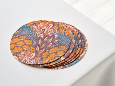 Textile placemat CORAL FLOWERS 5