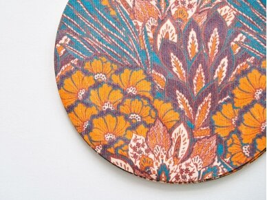 Textile placemat CORAL FLOWERS 6