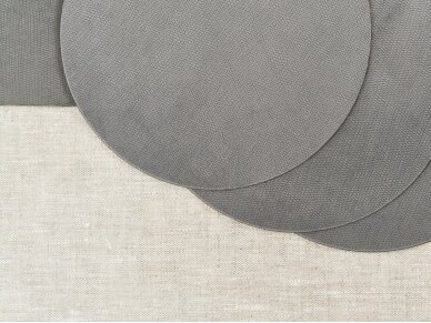 Textile placemat GRAY 1