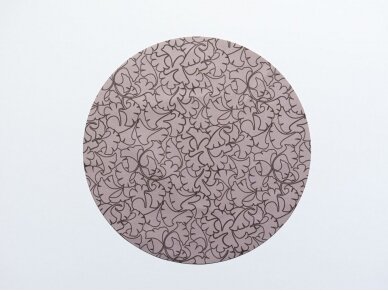 Textile placemat BROWN IVY 3