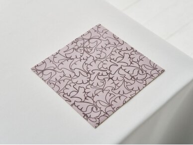 Textile placemat BROWN IVY 4