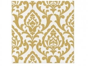 Airlaid napkin PORTUGUESE TILES gold