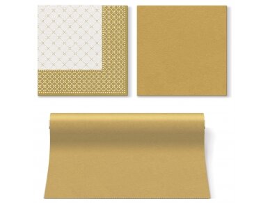 Napkin gold Airlaid 1