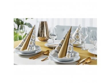 Napkin gold Airlaid 5