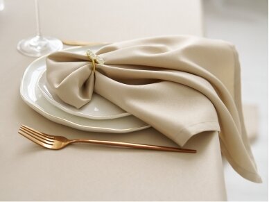 Napkin latte SATEN