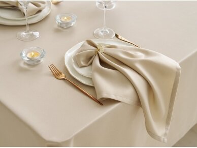 Napkin LATTE SATEN, stain resistant