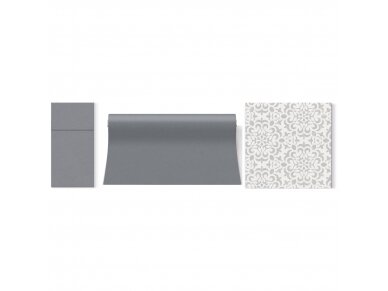 Airlaid Cutlery Pouch GREY 3