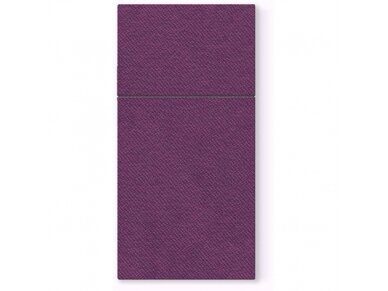 Airlaid Cutlery Pouch PLUM