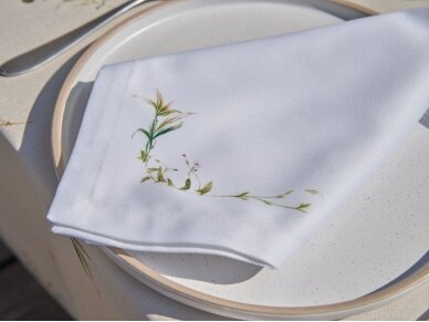 Napkin MOLLA white