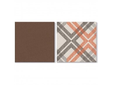 Airlaid napkin, brown 1