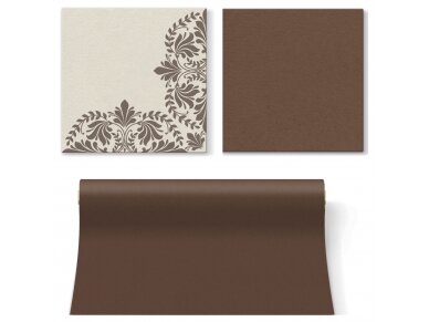 Airlaid napkin, brown 2