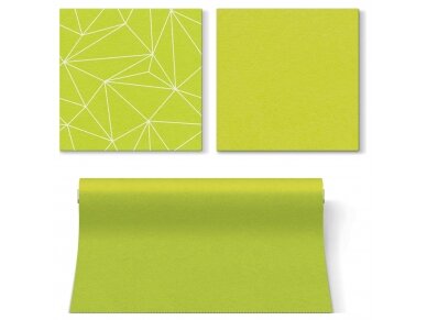 Airlaid napkin, lime 3