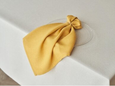 Napkin yellow