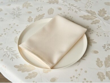 Napkin champagne SATEN