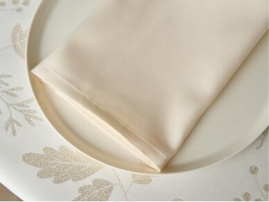 Napkin champagne SATEN 1