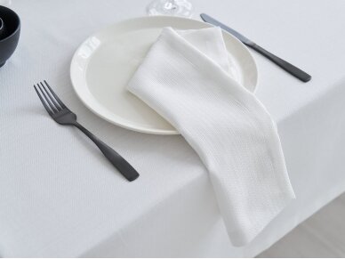 Napkin SILVAN white