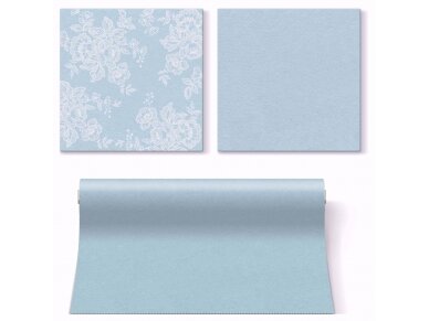 Airlaid napkin light blue 1