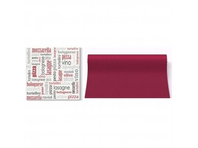 Airlaid napkin ITALIAN FOOD BORDEAUX 2