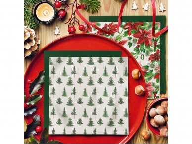 Airlaid napkins Christmas TREES 1