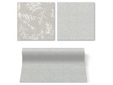 Airlaid napkin, LINEN STRUCTURE, gray 2