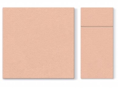 Napkins in peach color Punta Punta 2