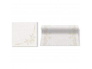 Airlaid napkin for weddings DOVES 1