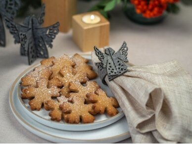 Napkin rings "Angel" red 3