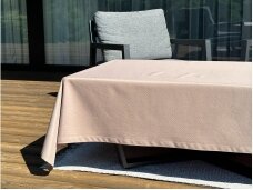 Stain resistant tablecloth TERAZZA taupe