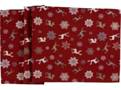 Table runner JAY red