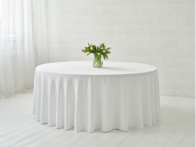 Tablecloth white LINEN 1