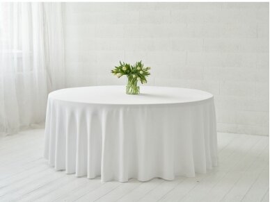 Tablecloth white LINEN 1