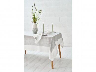 Hemp fabric tablecloth 3