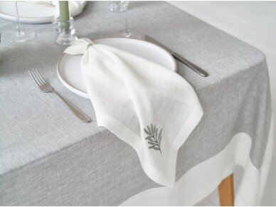 Hemp fabric tablecloth 4