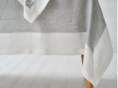 Hemp fabric tablecloth 2