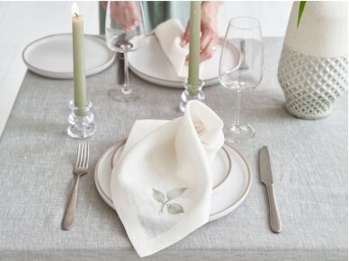 Hemp fabric tablecloth 5