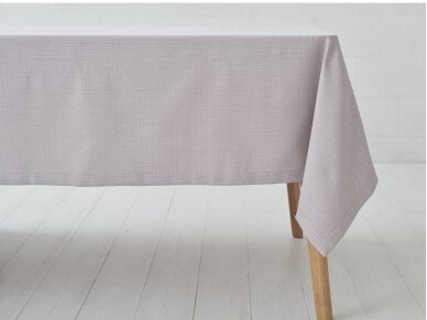 Tablecloth cold pink color "SILVAN"