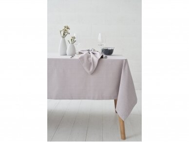 Tablecloth cold pink color "SILVAN" 2