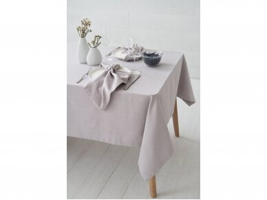 Tablecloth cold pink color "SILVAN" 4