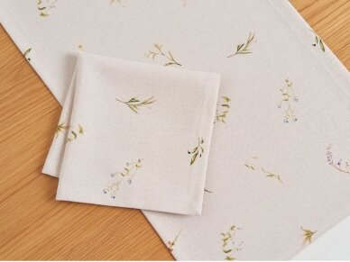 Table runner LAMINA sandy 5