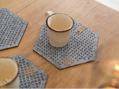 Felt placemats HONEYCOMB 2