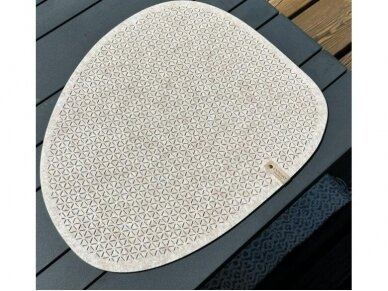 Felt placemat STELLE sand