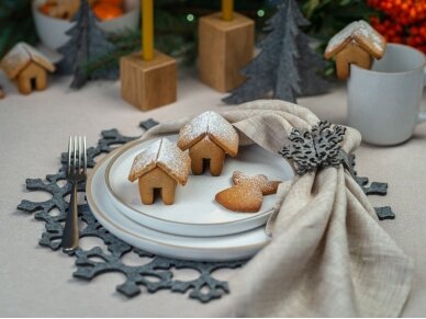 Felt placemat SNOWFLAKE 7