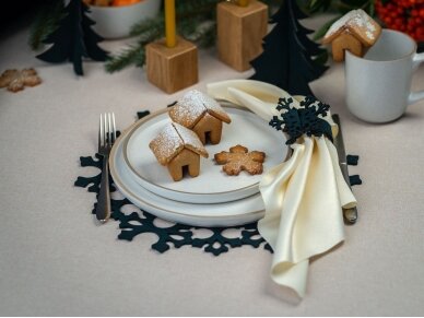 Felt placemat SNOWFLAKE 5